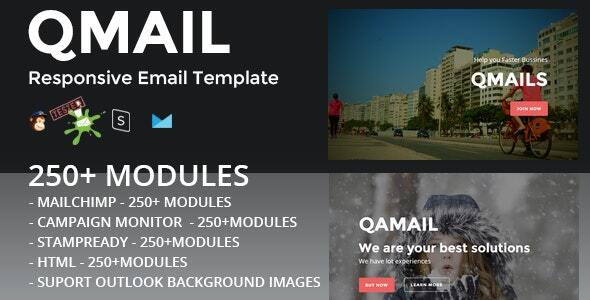 QMAIL - Responsive Email Template + Stampready Builder icon