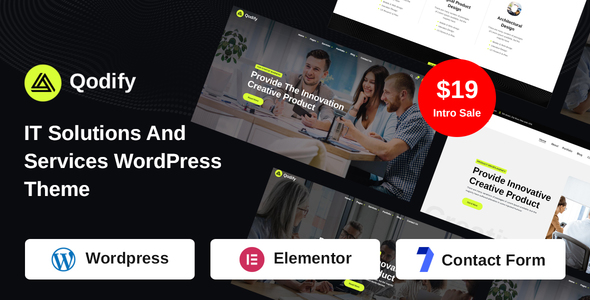 Qodify - IT Solutions And Services WordPress Theme icon