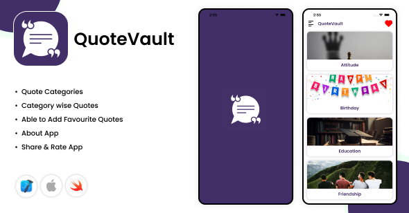 QuoteVault iOS App - Quote Category - Thought icon
