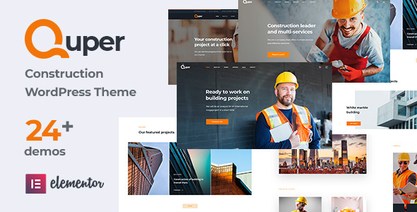 Quper | Construction and Architecture WordPress Theme icon
