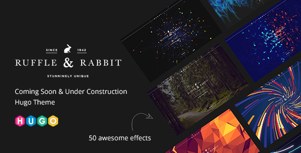 Rabbit - Coming Soon & Under Construction Hugo Theme icon