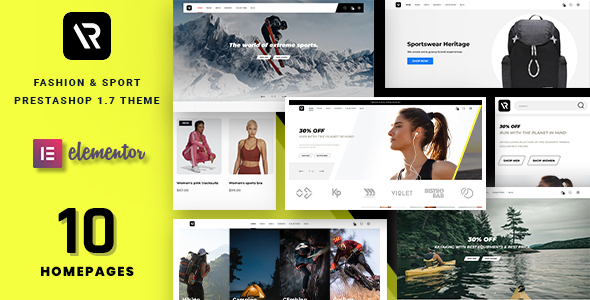 Random - Sport & Outdoor Clothing Prestashop 1.7 Theme icon