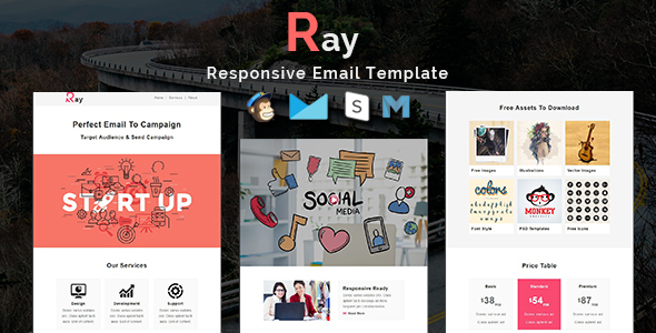 Ray - Multipurpose Responsive Email Template icon