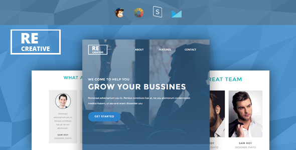 Recreative - Responsive Email + StampReady Builder icon