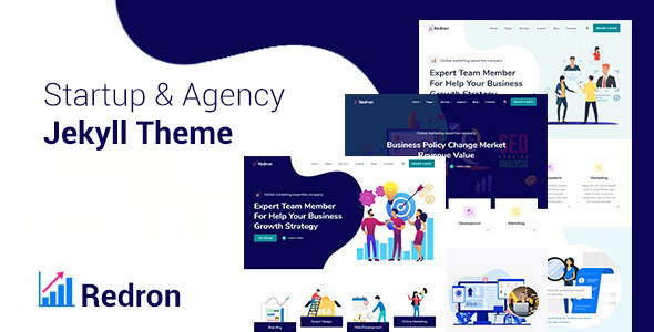 Redron - Startup & Agency Bootstrap 5 Jekyll Theme icon