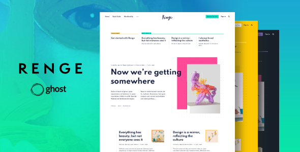 Renge - Creative Ghost Blog Theme icon