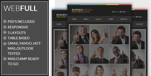 Responsive - Business Email Template icon