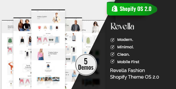 Revella - Multipurpose Shopify Sections Theme OS 2.0 icon