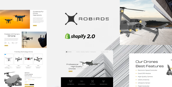 Robirds - Minimal Single Product Shopify Theme icon