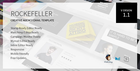 Rockefeller - Creative Agency Responsive Email Template icon