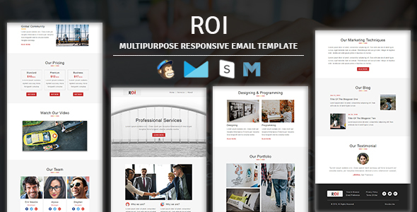 Roi - Multipurpose Responsive Email Template icon