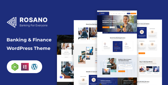 Rosano - Banking and Finance WordPress Theme icon