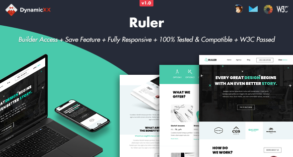 Ruler - Responsive Email + Online Template Builder icon