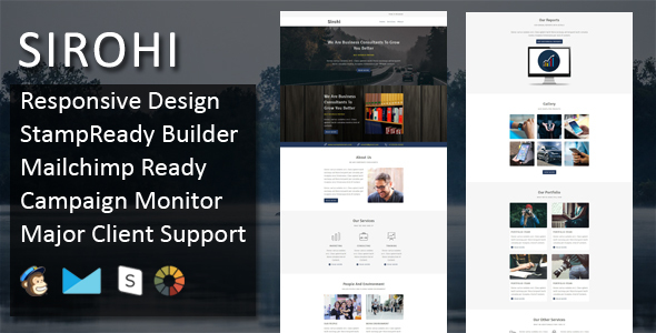 SIROHI - Multipurpose Responsive Email Template + Stampready Builder icon