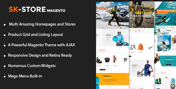 SK Store – Unique Magento Theme for Sport Stores icon