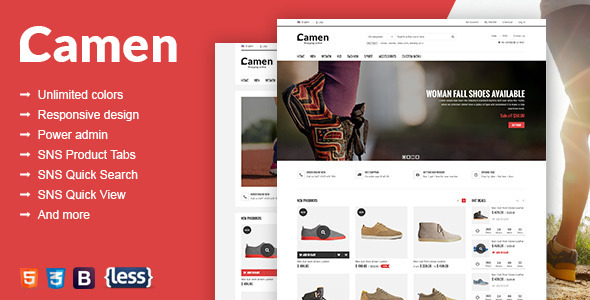 SNS Camen - Premium Responsive Magento Theme icon