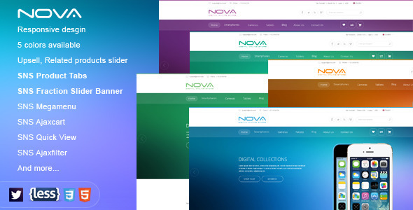 SNS Nova - Responsive Multipurpose Magento Theme icon