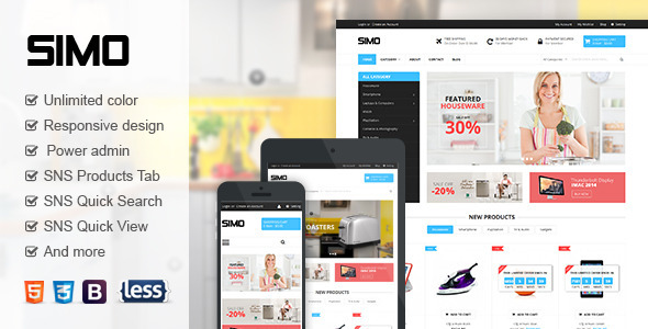 SNS Simo - Responsive Magento Theme icon