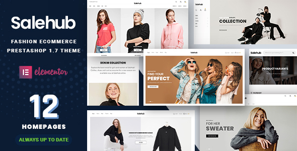 SaleHub - Clothing and Fashion Prestashop 1.7 Theme icon