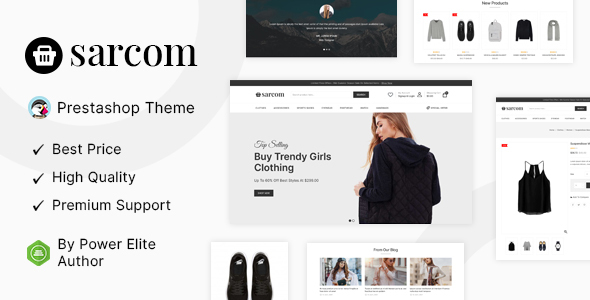 Sarcom - Fashion Prestashop Theme icon