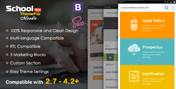 School - Exclusive Moodle Theme icon