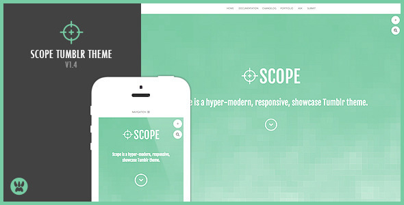 Scope - A Responsive Showcase Tumblr Theme icon