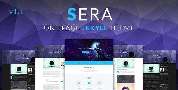 Sera - OnePage Multi-Purpose Jekyll Theme icon