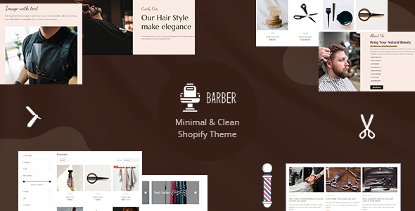 Sharper - Barber Shop Shopify Theme icon