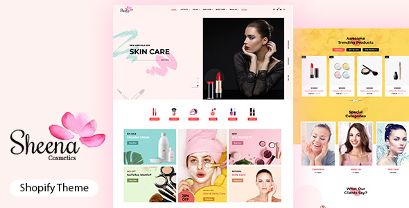 Sheena - Beauty Cosmetic Shopify Theme icon