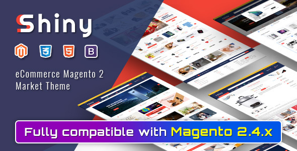 Shiny - Responsive Magento 2 Marketplace Theme icon
