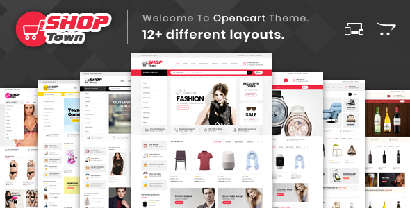 Shop Town - Multipurpose OpenCart 2 & 3 Theme icon