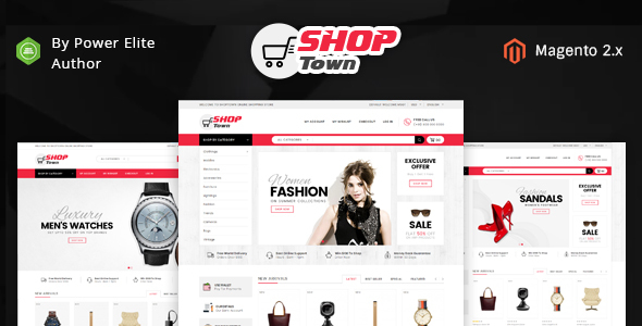 Shop Town - Responsive Magento 2 Theme icon