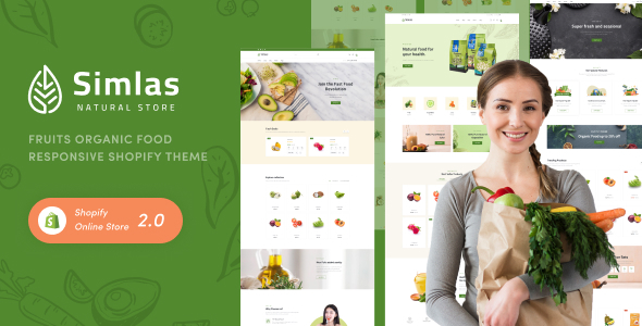 Simlas - Fruits Organic Food Responsive Shopify Theme icon