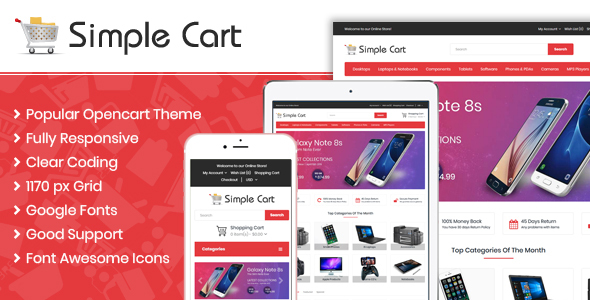 Simple Cart Responsive OpenCart icon