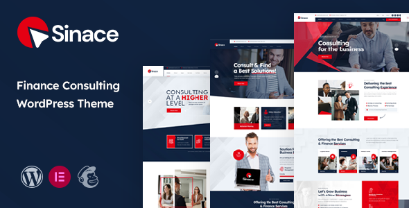 Sinace - Finance Consulting WordPress Theme icon