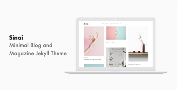 Sinai - Minimal Blog and Magazine Jekyll Theme icon