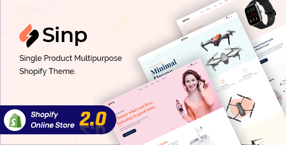 Sinp - Single Product Shop Shopify Theme
