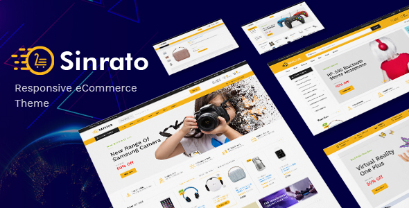 Sinrato - Mega Shop OpenCart Theme (Included Color Swatches) icon