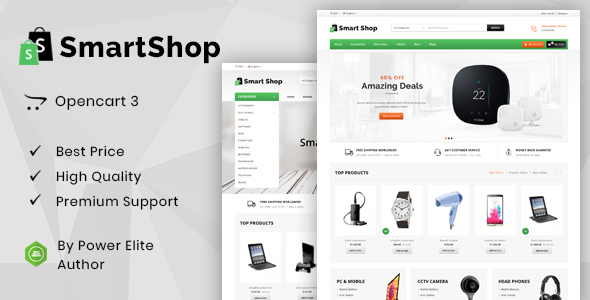 Smart Shop - Multipurpose OpenCart 3 & 2 Theme icon