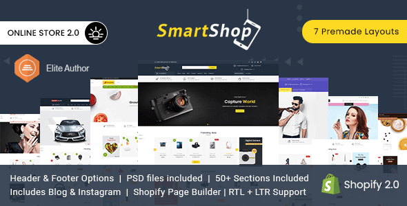 Smartshop Multipurpose Shopify Theme icon