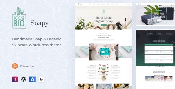 Soapy - Handmade & Organic Skincare WordPress icon