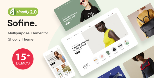 Sofine - Clean, Versatile, Responsive Shopify Theme - RTL support icon