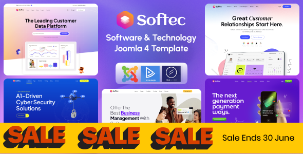 Softec - Software & Technology Joomla 4 Template icon