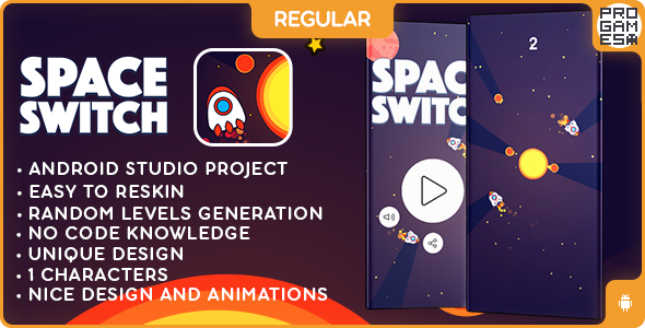 Space Switch (REGULAR) - ANDROID - BUILDBOX CLASSIC game icon