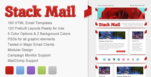 Stack Mail - Email Template icon