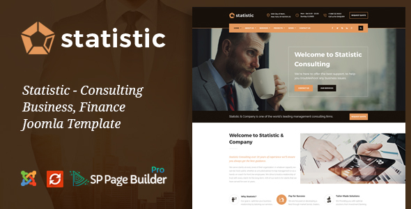 Statistic - Business Consulting and Professional Services Joomla Theme icon