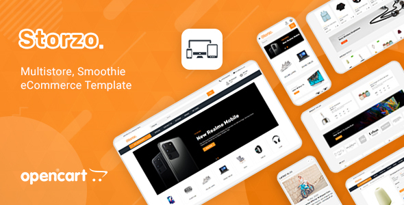 Storzo - Multipurpose E-commerce Opencart 3 Theme icon