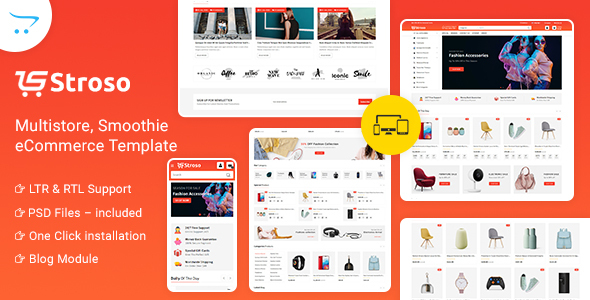 Stroso - Multipurpose Premium Opencart 3 Theme icon