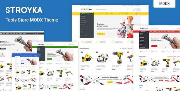 Stroyka – Tools Store eCommerce MODX Theme icon