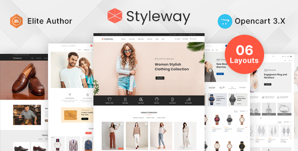 Styleway - Online Fashion OpenCart 3.x Responsive Theme icon